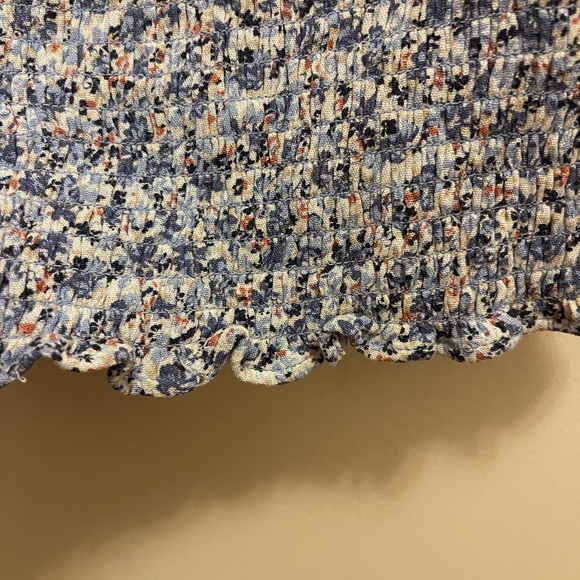 Abercrombie & Fitch Ruched Floral Tank Top — EUC - Picture 3 of 4